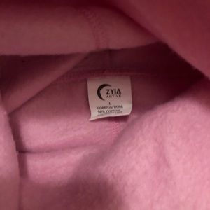 Zyia Hoodie, Pink, Size Large